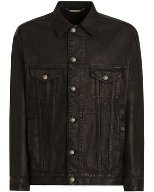 Dolce & Gabbana Flap-Pocket Jacket - Black