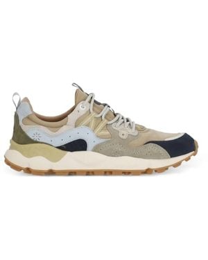 Flower Mountain Zapatillas Yamano 3 A Paneles - Blanco