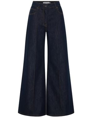 Anna Quan Marius Wide-Leg Jeans - Blue