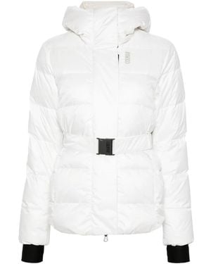 Colmar Belted Ski Jacket - White