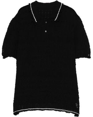 JNBY Artistic Polo Shirt - Black
