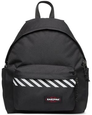Eastpak Day Pak'R Diagonal-Stripe Backpack - Black