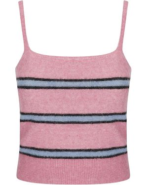 Samsøe & Samsøe Sanoura Striped Top - Pink