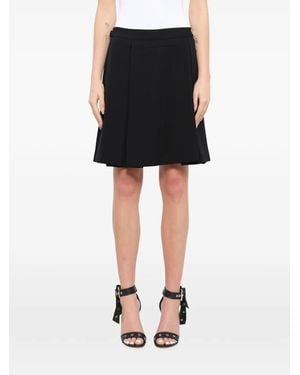 Givenchy Kilt Pleated Mini Skirt - Black