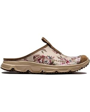 Salomon Rx Slide 3.0 "Flowers For Beams Bespoke Rx" Trainers - Brown