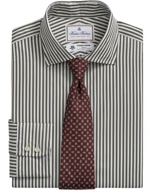 Brooks Brothers Striped Shirt - Black