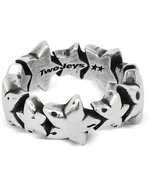 Twojeys Star Band Ring - Metallic