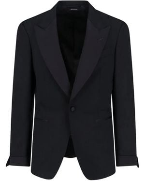 Tom Ford Jackets Wool - Black