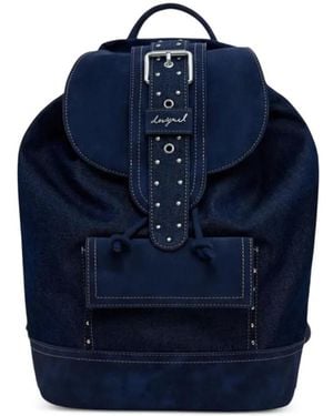 Desigual Stud-Embellished Backpack - Blue