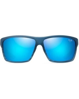 Maui Jim Alenuihaha Square-Frame Sunglasses - Blue