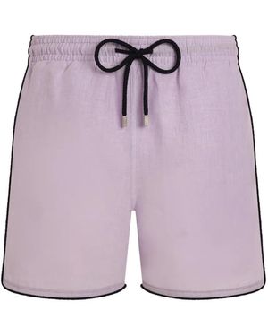 Vilebrequin Drawstring Swim Shorts - Purple