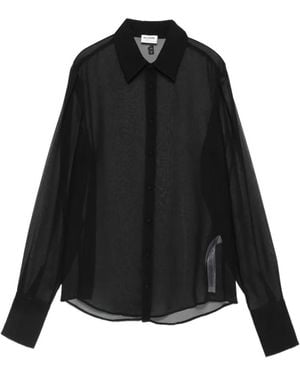 Blugirl Blumarine Pointed-Collar Shirt - Black