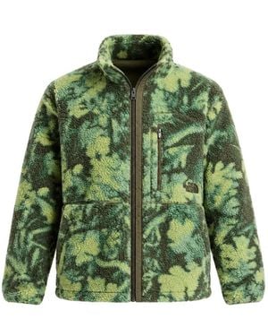 The North Face Extreme Pile 2 Printed Jacket - Green