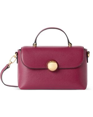Furla Small Moonlight Leather Cross Body Bag - Purple