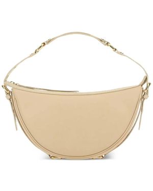 BY FAR Leather shoulder bag - Neutro