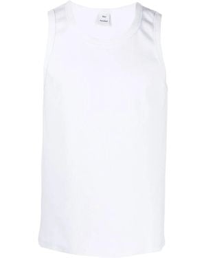 Won Hundred Round-Neck Sleeveless Vest - White