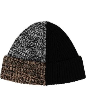 JOSEPH Merino Collage Beanie - Schwarz