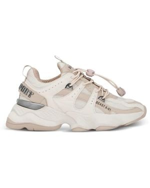 Philipp Plein Runner Beast X-01 Trainers - White
