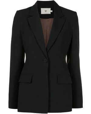 MISCI Einreihiger Cora Blazer - Schwarz