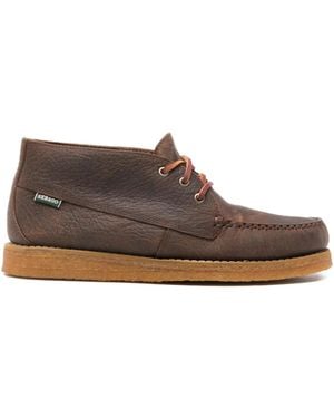 Sebago Leather Boat Shoes - Brown