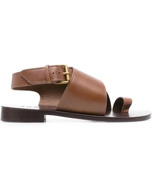 Soeur Earth Sandals - Brown