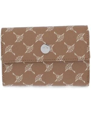 Joop! Cortina Cosma Cornflower-Print Wallet - Brown