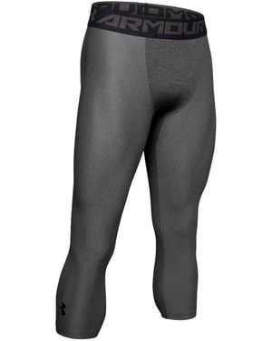 Under Armour Heatgear Logo Detail Legging - Grey