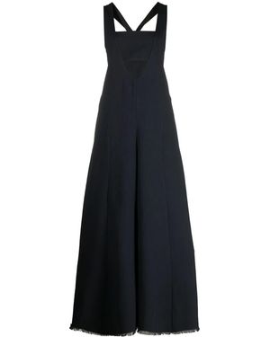 Ambush Racerback Wide-Leg Jumpsuit - Blue