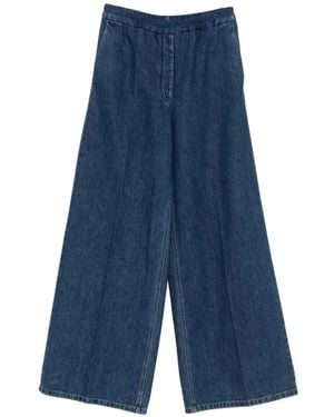 forte_forte Wide-Leg Jeans - Blue