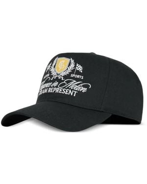 Represent Embroidered Snapback Cap - Black