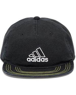 adidas Originals Logo-Embroidered Cap - Black