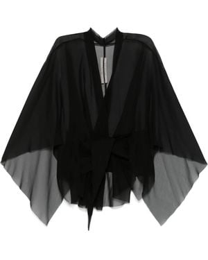Rick Owens Capes - Black
