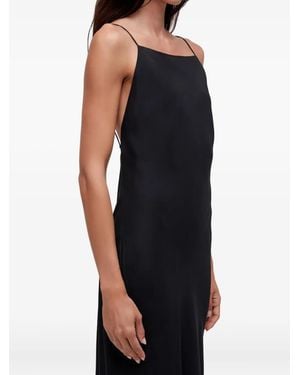Osklen Rückenfreies Maxikleid - Schwarz