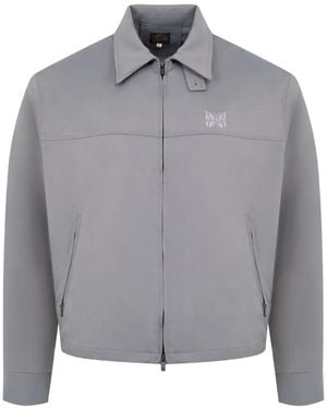 Needles Giacca Con Zip - Grigio
