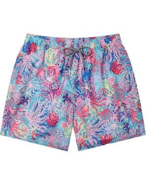 Boardies Badeshorts Mit Grafischem Print - Blau