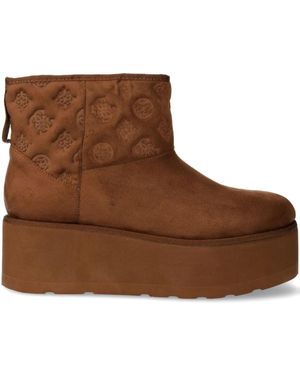 Guess Botas Jilla con tacón de 50 mm - Marrón