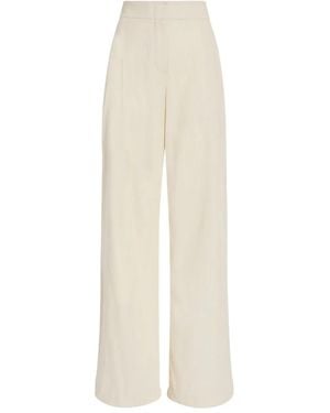 Proenza Schouler Aria Corduroy Trousers - White