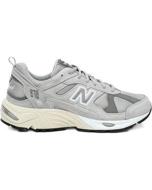 New Balance 878 suede sneakers - Blanco