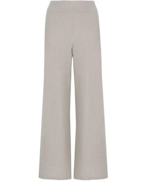 Panicale Elasticated Sequin-Embellished Pants - Grey