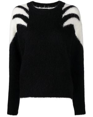 RTA Oversized Crewneck Jumper - Black