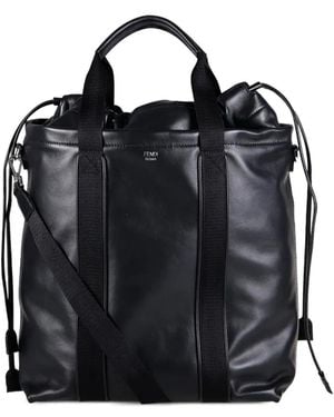 Fendi Sac Cabas Flux À Lien De Resserrage - Noir