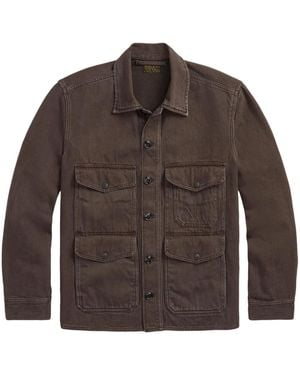 RRL Sobrecamisa Elmore - Marrón