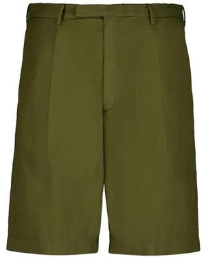 Boglioli Straight-Fit Chino Shorts - Green