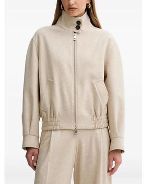 Liviana Conti Rooney Zip-Up Jacket - Natural