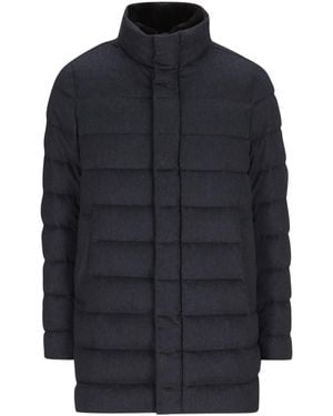 Herno Quilted Padded Jacket - Blue