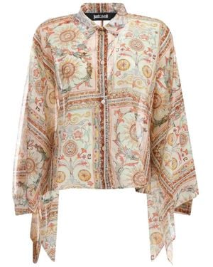 Just Cavalli Printed Shirt - White