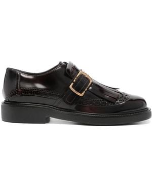 Tod's Monk-Strap Brogues - Black