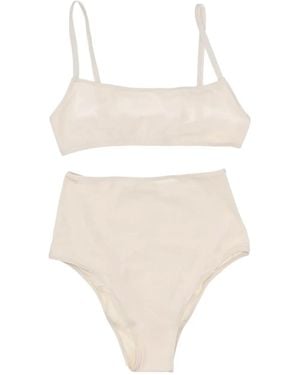 Lido Square-Neck Bikini - White