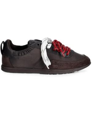 DKNY Ariana Lace Up-Trainer - Brown