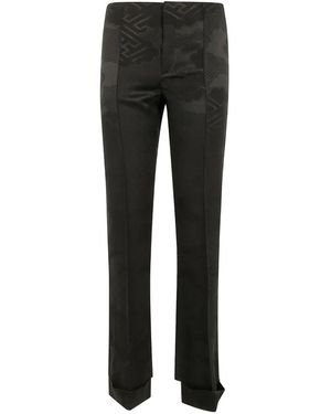 Ibrigu Jacquard Trousers - Black